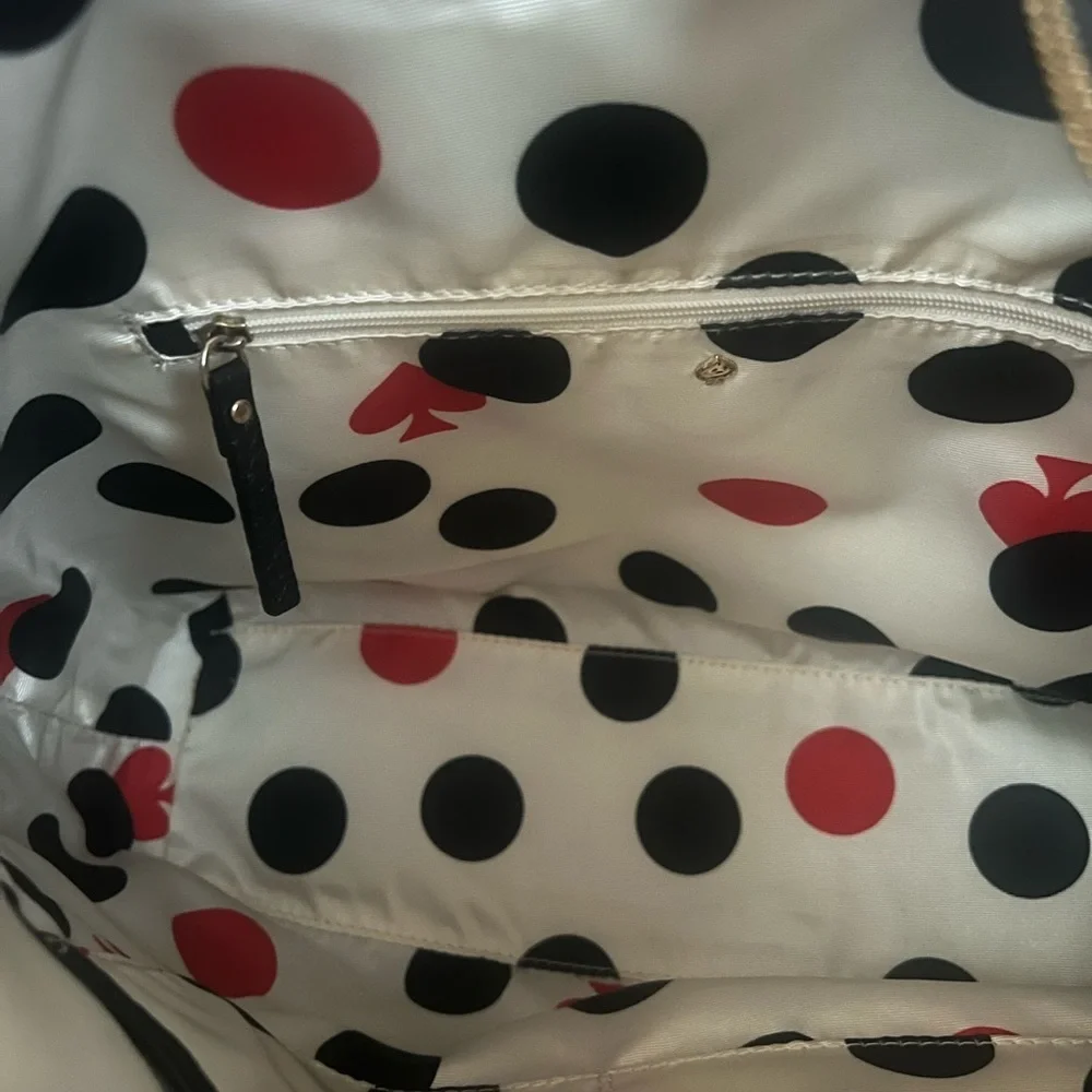 Kate Spade Black‎ Pebbled Leather Hobo Shoulder Bag Gold Hardware Large